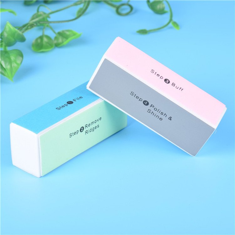 Four-Surface Nail Buffer Block - ရောစပ်ထားသော အရောင် - ပုံ 4
