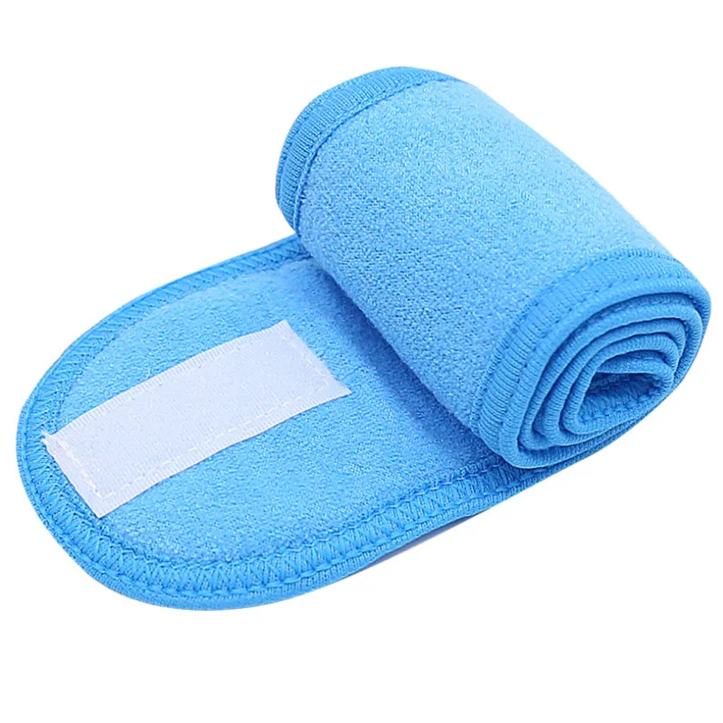 Adjustable Face-Wash Headband – Sky Blue