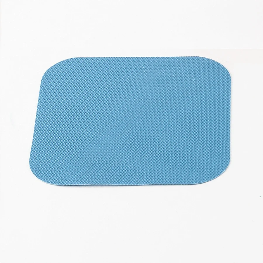 Almohadilla de agarre de tarro con textura azul